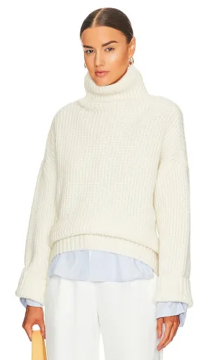 ANINE BING Sydney Sweater in Cream