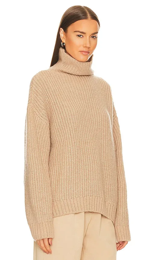 ANINE BING Sydney Sweater in Tan