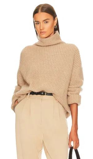 ANINE BING Sydney Sweater in Tan