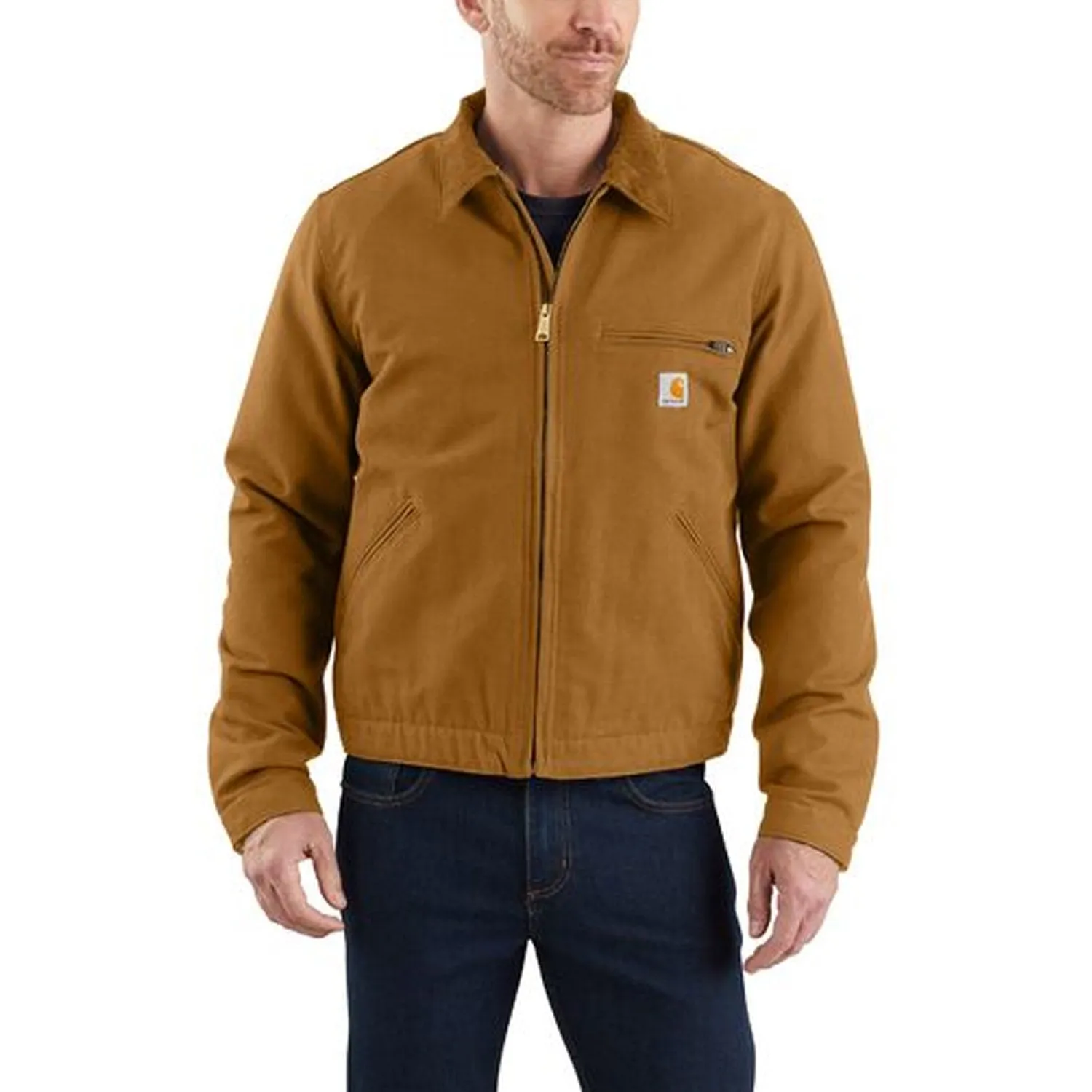 Carhartt Men's Relaxed Fit Blanket-Lined Detroit Jacket