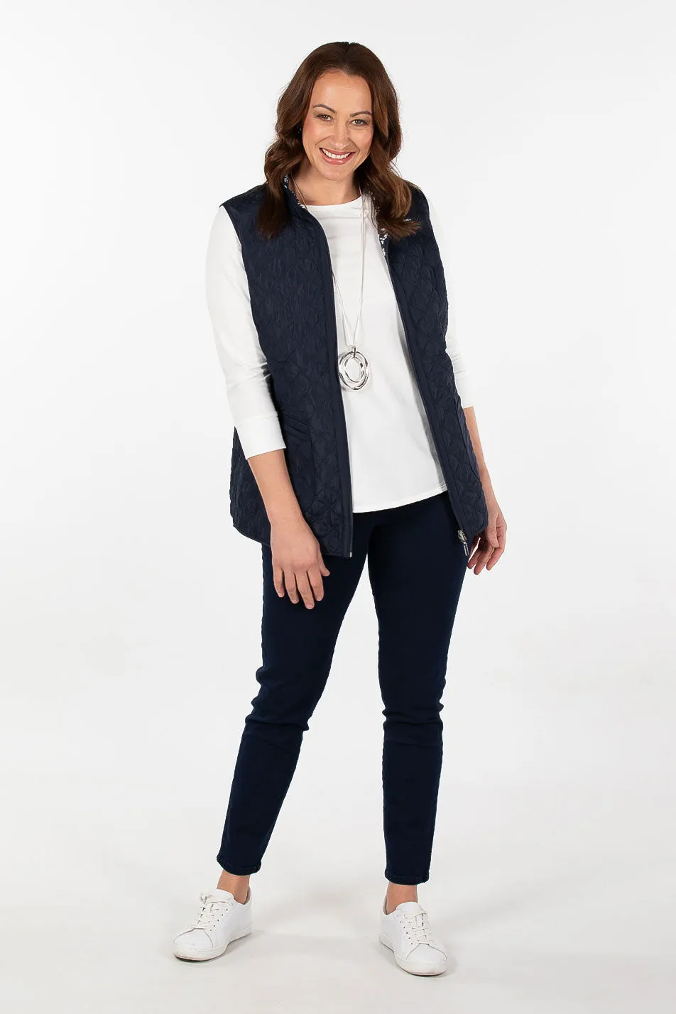 DRAPER REVERSIBLE PRINT VEST