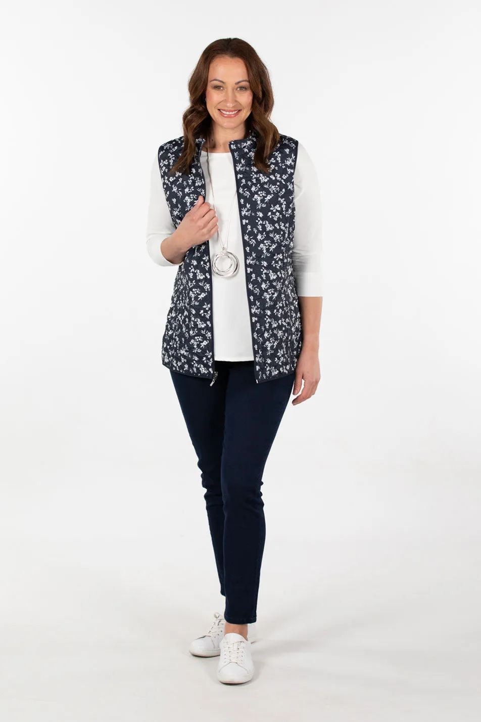 DRAPER REVERSIBLE PRINT VEST