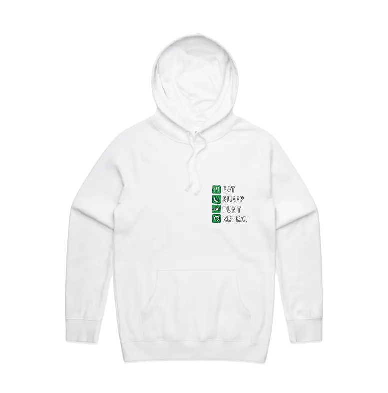 Eat Sleep Punt Repeat 🏇 - Unisex Hoodie