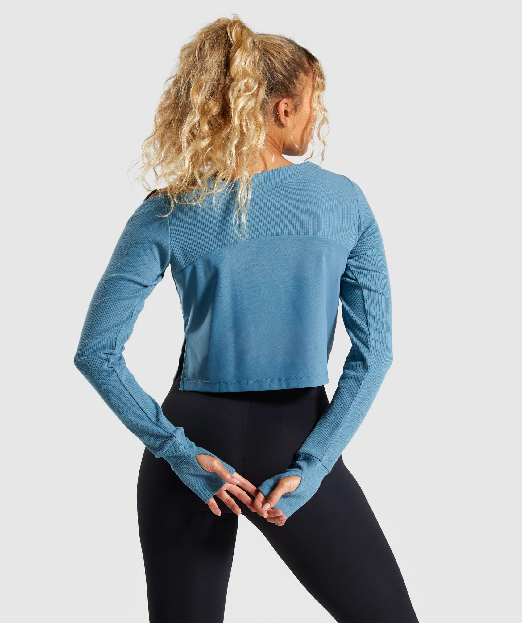 Gymshark Studio Sweater - Teal