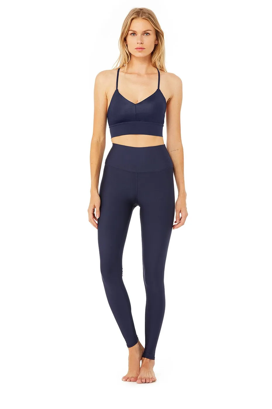 High-Waist Airlift Legging - Rich Navy
