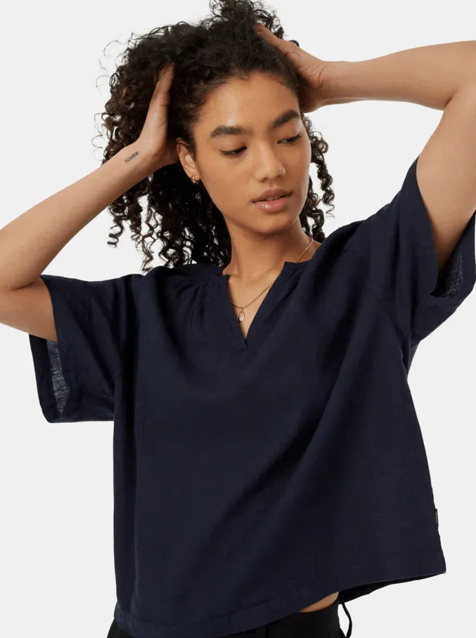 Women's Hemp Popover Shirt
